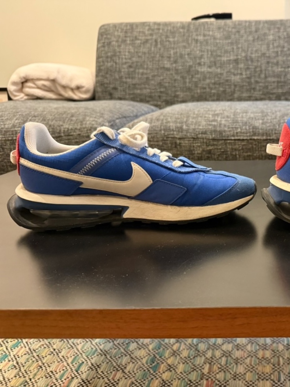 Size 8.5 Blue Nike Air Max Pre-Day Sneakers